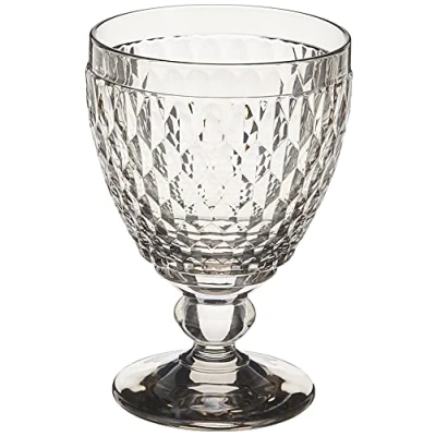 Image of Villeroy &amp; Boch 1173097870 Boston Crystal Goblets, Smoke