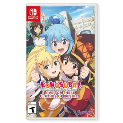 Image of KONOSUBA God&#039;s Blessing on this Wonderful World! Love For These Clothes Of Desire! Nintendo Switch