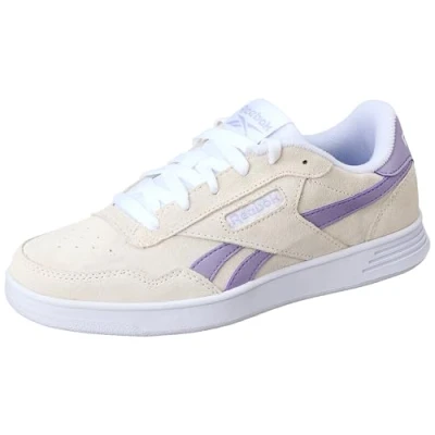 Image of Reebok Women&#039;s Court Advance Tennis Shoes, BARELYGREY/BARELYGREY/DUSKPURPLE, 5.5 UK