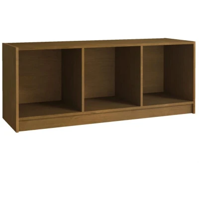 Image of vidaXL TV Cabinet Honey Brown 104x33x41 cm Solid Pinewood