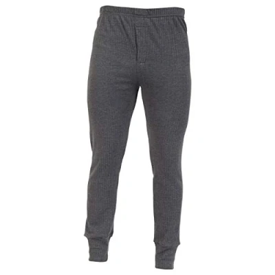 Image of Absolute Apparel Mens Thermal Long Johns (L) (Charcoal)