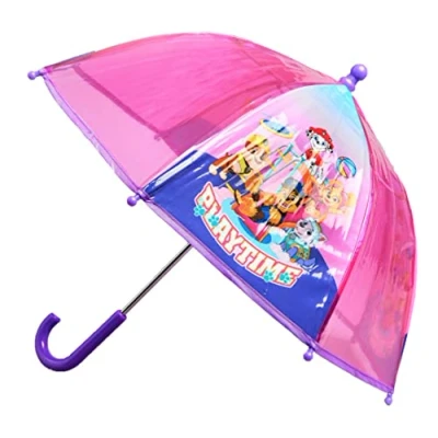 Image of William Lamb Paw Patrol Rain Umbrella Colorful Mini Dome Brolly with Favorite Characters