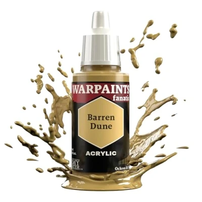 Image of The Army Painter Browns &amp; Neutrals Warpaints Fanatic 18ml Acrylic Paints (Barren Dune)