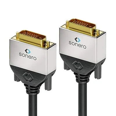 Image of sonero DVI Cable Premium 10 m Dual Link Male to (24+1)