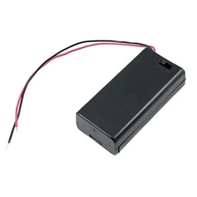 Image of AA x 2 Enclosed Battery Holder (AA Enclosed)