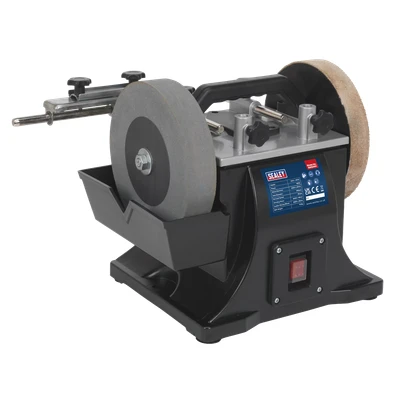 Image of Sealey Sharpener Ø200mm with Honing Wheel