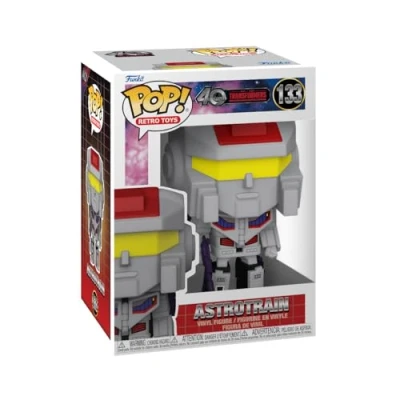Image of Funko Pop! Retro Toys: Transformers G1 Astrotrain Classic Collectable Vinyl Figure Gift Idea Official Merchandise Toys for Kids &amp; Adults TV Fans