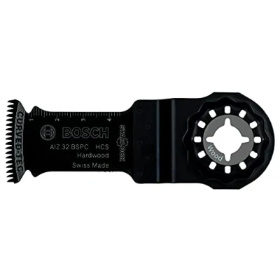 Image of Bosch Professional 1x HCS Plunge Cutting Saw Blade AIZ 32 BSPC (for Hardwood, 50 x mm, Accessory Multitool)