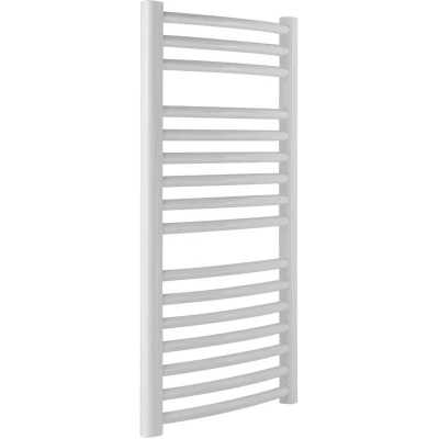 Image of Greened House Milano WHITE Flat Electric Towel Rail W300mm x H800mm Radiator