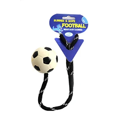Image of happypet Soccer Rope Ball 2.5&quot;