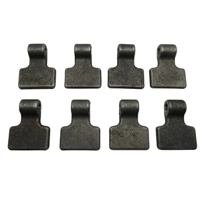 Image of SecureFix Direct Dropside Pickup Trailer Tailgate Hinge X8 (Weld On Spade Paddle Gudgeon Pin Heavy Duty)