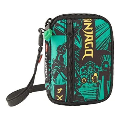 Image of SKANDO BAGS Unisex Kid&#039;s Lego Ninjago, Green Sachet, One Size