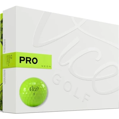 Image of Vice Pro Golf Balls (Neon Lime)