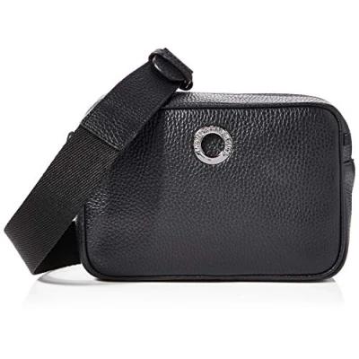 Image of Mandarina Duck Women&#039;s Mellow Leather P10FZT22 Wallet, Black Dark, 18x12x6 (L x H W)
