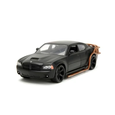 Image of Jada 253203078SSU 1:24 FandF Dodge Charger Heist CAR, Black