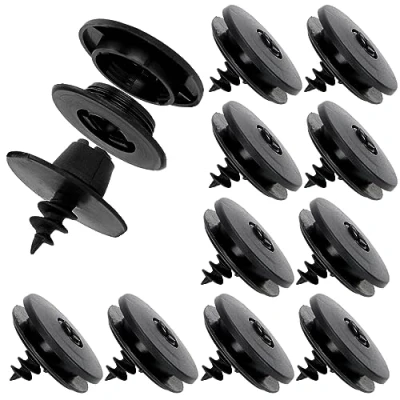 Image of MDYNI 10Pcs Universal Car Floor Mat Clips Fastener Clip Anti Slip Carpet Fixing Buckle for Vehicles, Mats, Panel, Retainer,