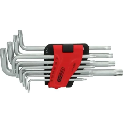 Image of KS Tools 151.4880 Torx Allen Key Set, Long, 10 Pieces