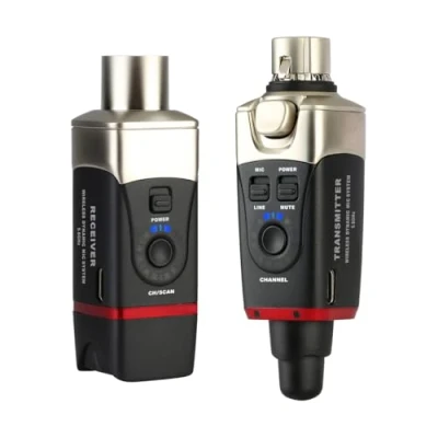 Image of XVIVE U35 5.8 GHZ MICROPHONE WIRELESS SYSTEM BLACK