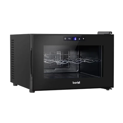 Image of Baridi 8 Bottle Wine Cooler, Thermoelectric, 5 18C, Touch Control, Table Top DH218