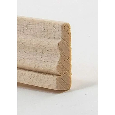 Image of Melody Jane Dolls House Builders DIY1:12 Scale Wood Timber Window Door Casing 24&quot;