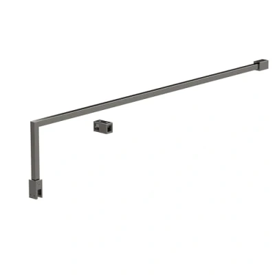 Image of Wetroom Screen Support Arm Brushed Pewter Balterley