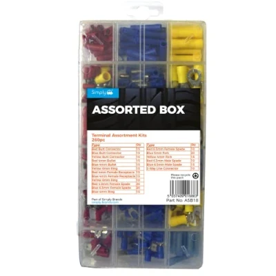 Image of 7x Simply Pack of 260 Terminal Assortment ASB18