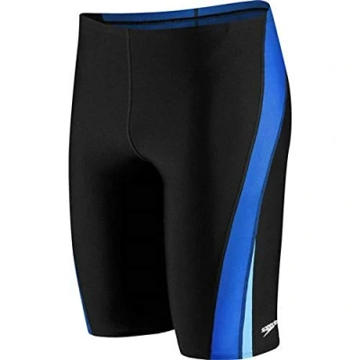 Image of Speedo Men&#039;s Swimsuit Jammer Endurance+ Splice Team Colors