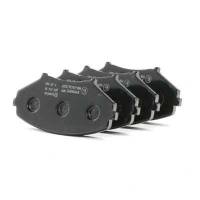 Image of 7913D1009 Brake pad set BREMBO P 49 034 excl. wear warning contact without accessories MAZDA: RX 8