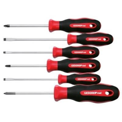 Image of GEDORE Red Screwdriver Set 6 Pieces