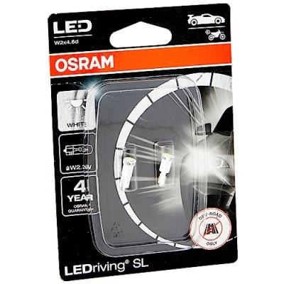 Image of OSRAM LEDriving SL, ≜ W2.3W, T5 lamp, White 6000K, LED Retrofit, offroad use only, Double Blister (2 lamps)