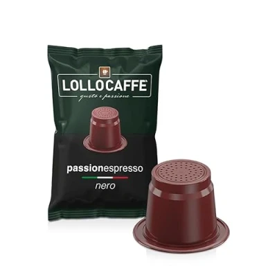 Image of LOLLO CAFFÈ PASSIONESPRESSO Nero Box 100 NESPRESSO Compatible Capsules 5.5g