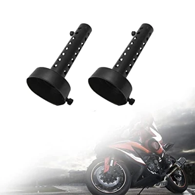 Image of Riloer 2X Motorcycle Universal Exhaust muffler Baffle DB Killer 60mm