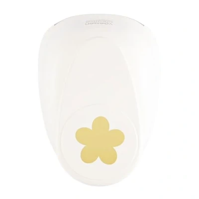 Image of Vaessen Creative Craft Paper Punch Flower 8 x 8,3 cm Circle Cutter for Crafting and Card Making