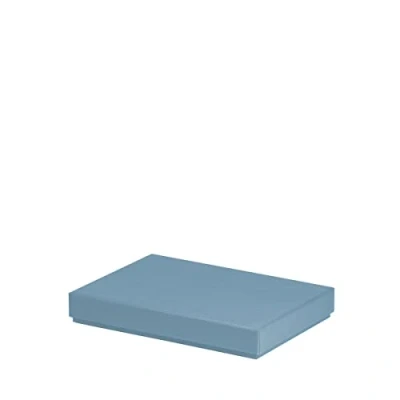 Image of Rössler Boxline 13521453151 Cardboard Box Rectangular Suitable for DIN A5, Denim, Pack of 1