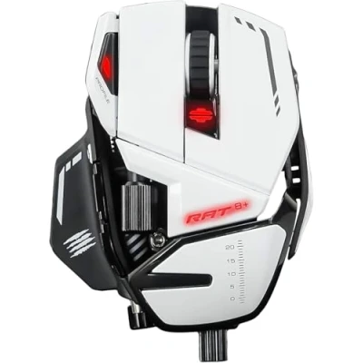 Image of SOURIS GAMING RAT 8+ BLANCHE