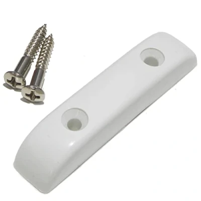 Image of Thumb/finger rest for precision jazz bass guitars white inc screws