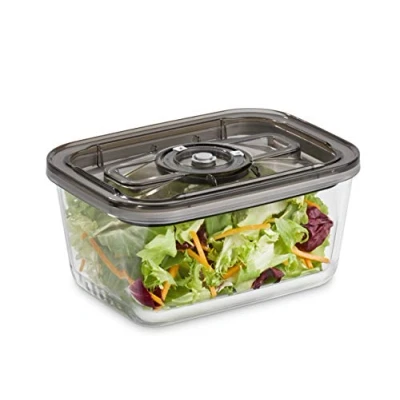 Image of Caso VacuBoxx Eco L Vacuum Fresh Container / 1 with 1500 ml/for Pressure Sensitive and Liquid Foods/BPA Free/Heat Resistant, Dishwasher Safe, Freezer Safe
