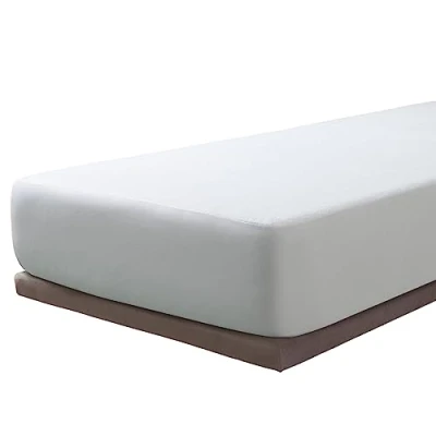 Image of SAVEL Mattress Cover (135x190/200 cm) Hypoallergenic Waterproof Protector White
