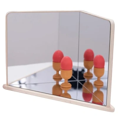 Image of TickiT 73452 Wooden 4 Way Mirror One Size