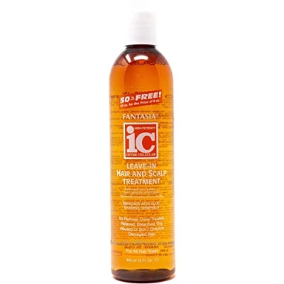 Image of Fantasia IC Leave In Treatment 12 oz. Hair &amp; Scalp