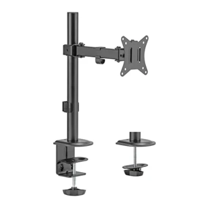 Image of Equip 650156 17 32 inch Articulating Single Monitor Arm Desk Mount Bracket