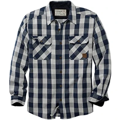 Image of Legendary Whitetails Men&#039;s Tough as Buck Heavyweight Flannel Shirt