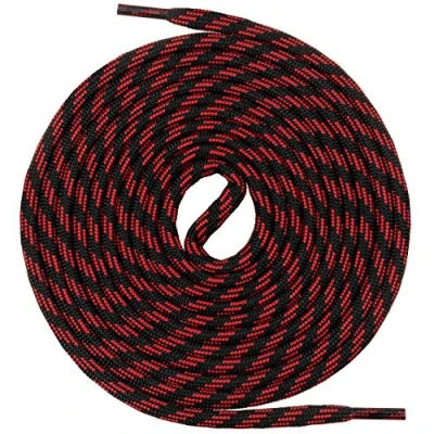 Image of Mount Swiss© Hiking and Work Boot Laces Extra Strong Round Polyester Diameter 5 mm Length 70 220 cm brown