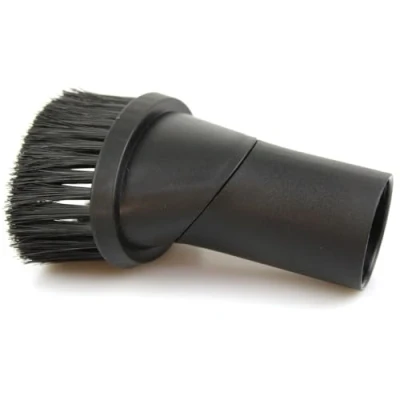 Image of MM Trading Premium vacuum cleaner furniture brush, nozzle suitable for Nilfisk VP100 EU, VP300 HEPA EU1, EU2, VP600 STD3 with swivel joint Diameter: 32mm Color: Black