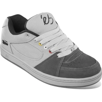 Image of és Accel OG Unisex Skate shoes, Size: 8, Dark grey/light grey Suede