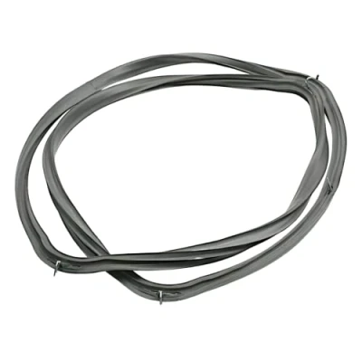Image of OVEN DOOR SEAL COOKER RUBBER BLACK GASKET 754132460 FOR GENUINE SMEG 45cm x 30cm