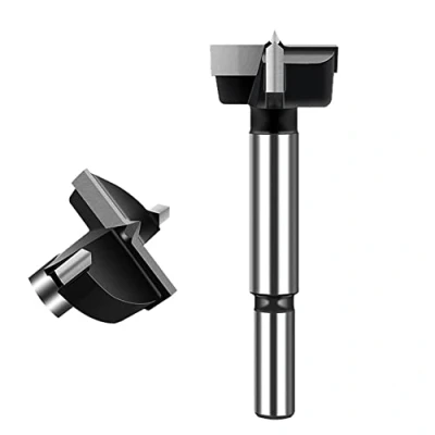 Image of ASNOMY 20mm Forstner Drill Bit, Carbide Tipped Bit for Hard Wood, Wood Drilling Hole Saw Set Woodworking Hinge Cutter Tool Kits Plastic Plywood
