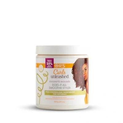 Image of ORS Curls Unleashed Coconut &amp; Avocado Curl Smoothie 453 g / 16 oz