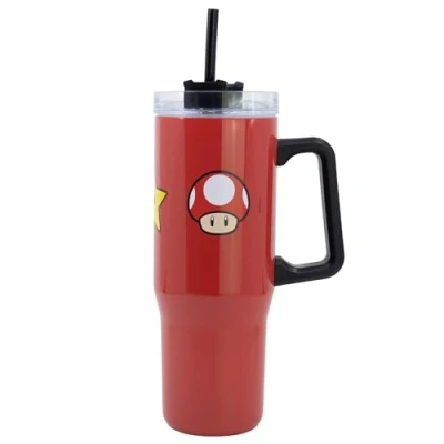 Image of STOR TAZA TERMO XL ACERO INOXIDABLE 940 ML SUPER MARIO YOUNG ADULT