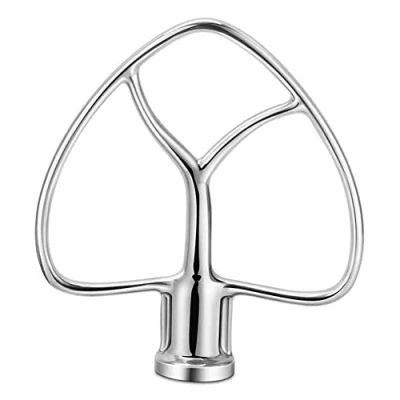 Image of HDYS Stainless Steel Flat Beater for Kitchen Aid 4.5 Qt 5 Stand Mixer Attachments Baking Accessory
